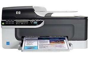 hp officejet J4580 multifunkciós fax/nyomtató/másoló/síkágyas szkenner PNR 1 év fotó, illusztráció : CB780A