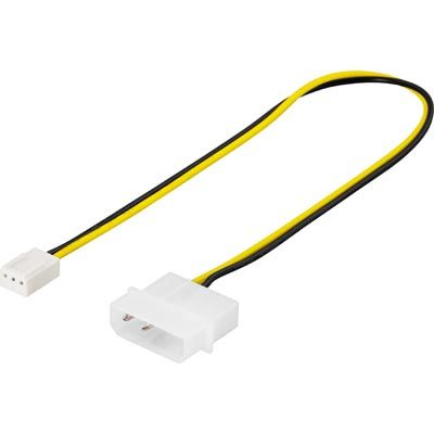 3pin F molex M hűtő adapter fotó, illusztráció : CBA013
