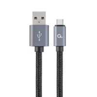 Kábel USB2.0 - USB Type-C cable 1,8m Black Gembird CCB-MUSB2B-AMCM-6 Technikai adatok