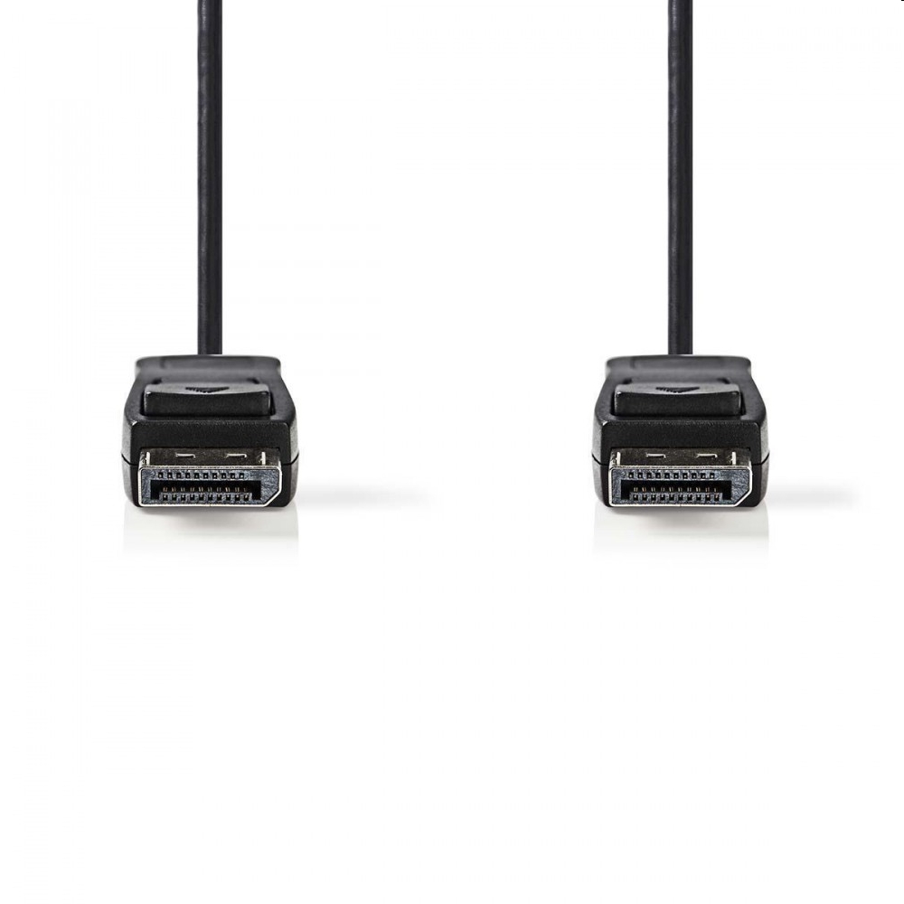 DisplayPort Kábel DisplayPort Dugó - DisplayPort Dugó 2m Fekete nedis - Már nem fotó, illusztráció : CCGP37010BK20