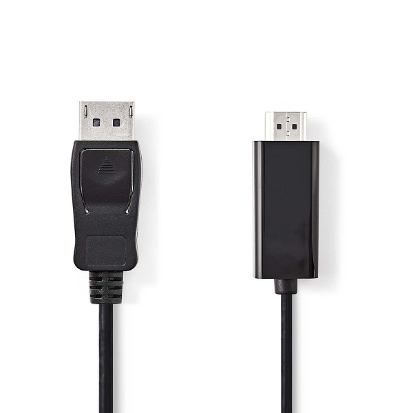 Displayport - HDMI kábel fekete 2m - Már nem forgalmazott termék fotó, illusztráció : CCGP37100BK20
