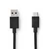 USB 3.0 Kábel USB-C Dugó - A Dugasz 1.00 m Fekete CCGP61600BK10 Technikai adatok