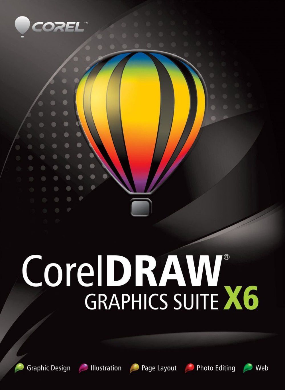 CorelDRAW Graphics Suite X6 – Upgrade HUN fotó, illusztráció : CDGSX6HUTKHBBUG