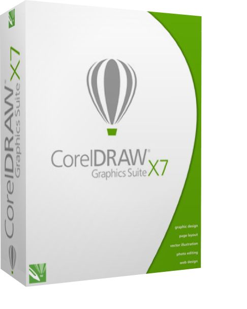 CorelDRAW Graphics Suite X7 DVD Box EN fotó, illusztráció : CDGSX7IEDB