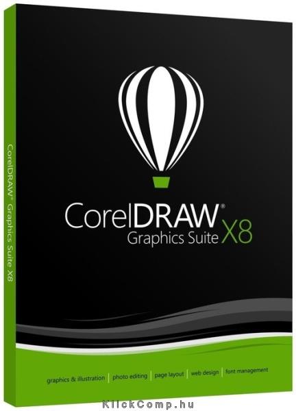CorelDRAW Graphics Suite X8 fotó, illusztráció : CDGSX8IEDP
