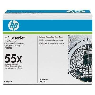 HP 55X fekete nagykapacitású toner fotó, illusztráció : CE255X