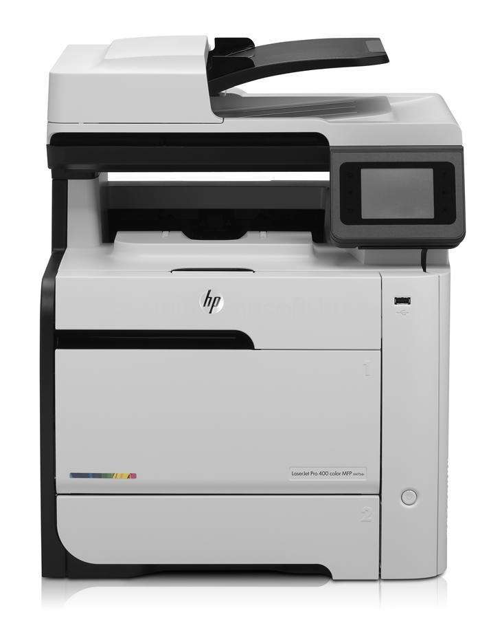 HP LaserJet Pro 400 color multifunkciós nyomtató M475dn multifunkciós színes lé fotó, illusztráció : CE863A