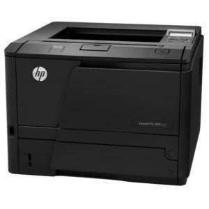 HP LaserJet Pro 400 M401a mono lézer nyomtató fotó, illusztráció : CF270A