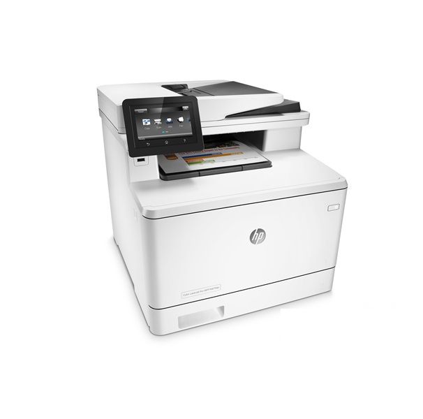 Multifunkciós nyomtató mono A4 HP Color LaserJet Pro MFP M477dw fotó, illusztráció : CF379A