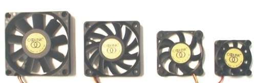 ventillátor 4x4x1cm golyós kis csatl. 5 év gar. fotó, illusztráció : CF4010H