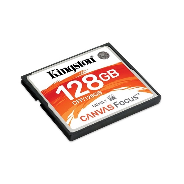 Memória-kártya 128GB Compact Flash Kingston Canvas Focus CFF/128GB fotó, illusztráció : CFF_128GB