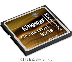 Compact Flash 32GB Ultimate 600x CF/32GB-U3 memóriakártya fotó, illusztráció : CF_32GB-U3