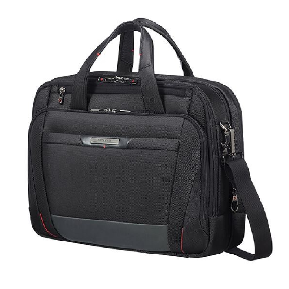 15.6  notebook táska Samsonite PRO-DLX5 Bailhandle fekete fotó, illusztráció : CG7-009-005