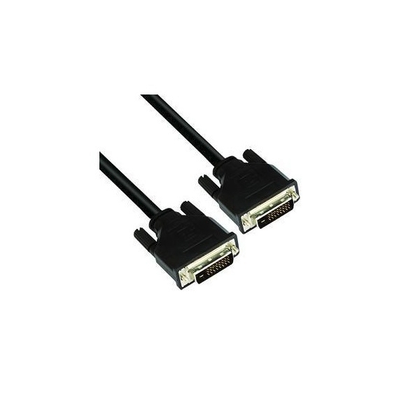 DVI kábel DUAL LINK 3m fekete VCOM - Már nem forgalmazott termék fotó, illusztráció : CG-441-3M