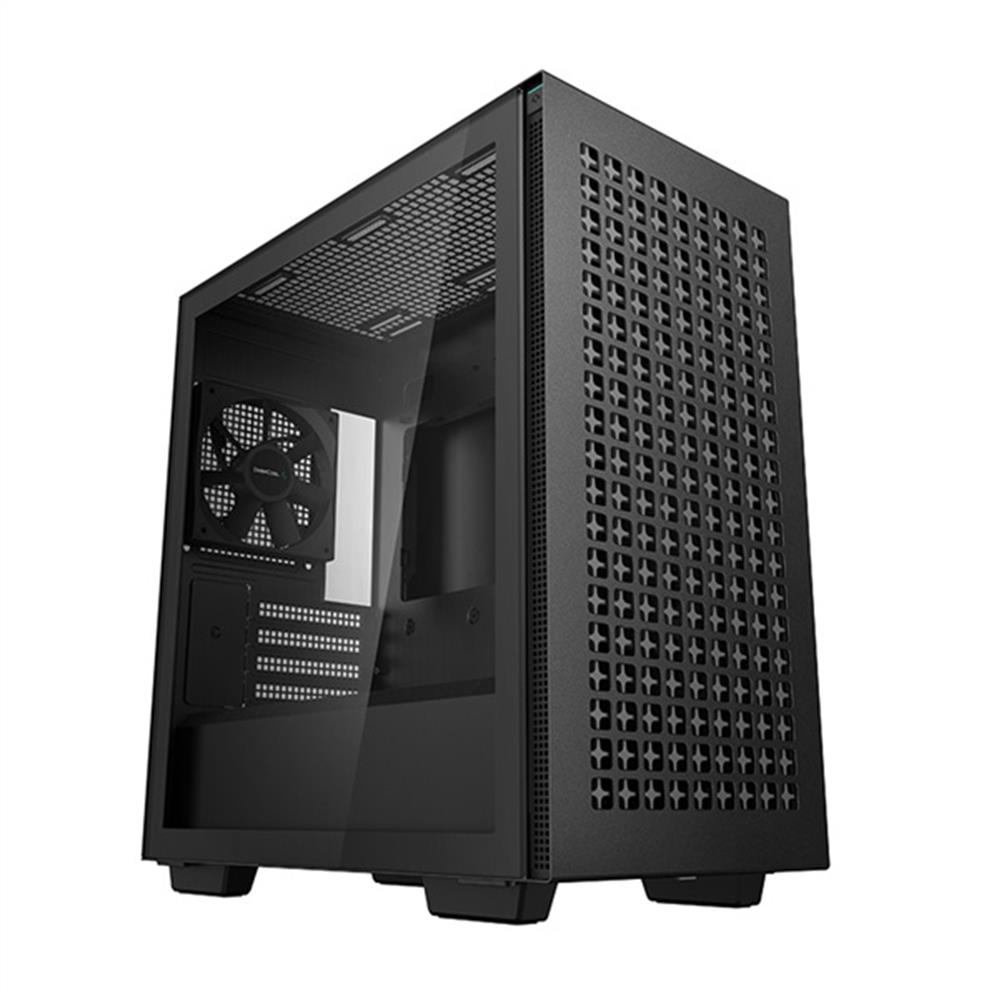 Számítógépház mATX ház DeepCool CH370 MidTower fotó, illusztráció : CH370