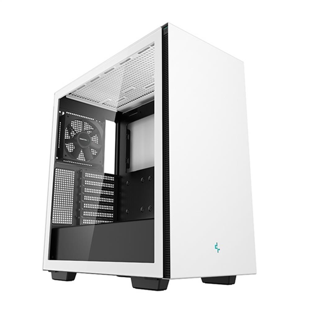 Számítógépház E-ATX ház DeepCool CH510 WHITE MidTower fotó, illusztráció : CH510-WH