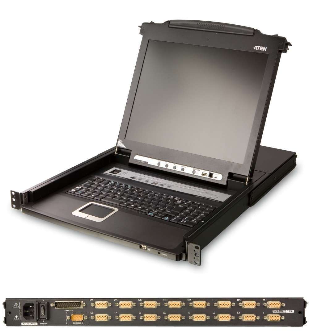 KVM switch 16PC 17  LCD fotó, illusztráció : CL5716M