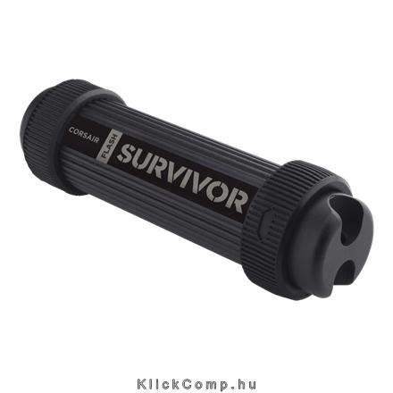 32GB Pendrive USB3.0 ütésálló 200m-ig vízálló Corsair Flash Survivor Stealth fotó, illusztráció : CMFSS3B-32GB