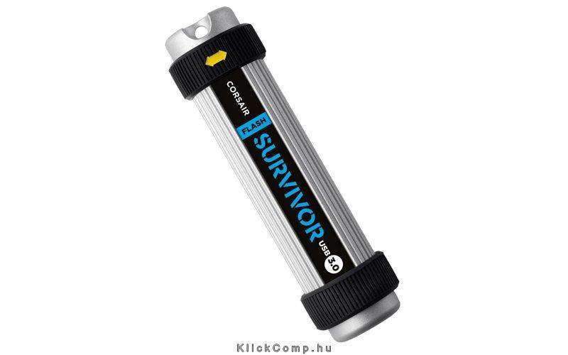 16GB PenDrive USB3.0 ütésálló, 200m-ig vízálló CORSAIR Flash Survivor Ultra Rug fotó, illusztráció : CMFSV3-16GB