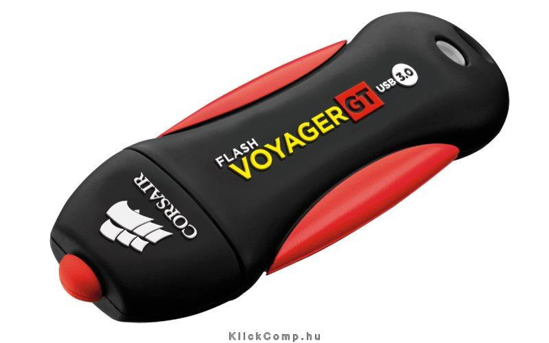 32GB PenDrive USB3.0 , Mérsékelten vízálló, tartós kialakítás CORSAIR Flash Voy fotó, illusztráció : CMFVYGT3B-32GB