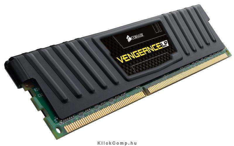 8GB DDR3 Memória 1600MHz Kit 2x4GB 1.5V CORSAIR Vengeance Low Profile fotó, illusztráció : CML8GX3M2A1600C9