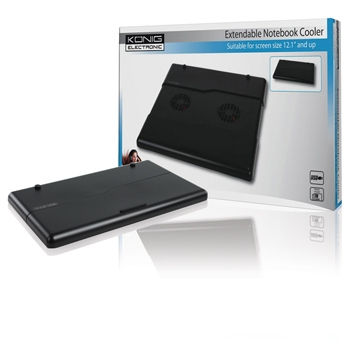 Laptop hűtő pad - Extendable Notebook Cooler 10 col-ig - Már nem forgalmazott t fotó, illusztráció : CMP-COOLER110