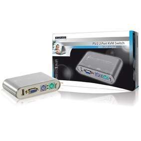 2 port PS/2 VGA + USB KVM switch fotó, illusztráció : CMP-KVMSWIT60