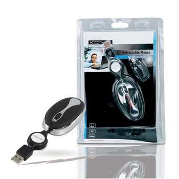 Optikai mini egér USB -PS/2 adapterrel fotó, illusztráció : CMP-MOUSE100