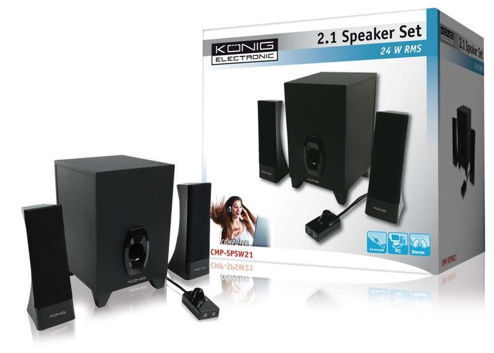 2.1 hangszórópá 24 W RMS fotó, illusztráció : CMP-SPSW21
