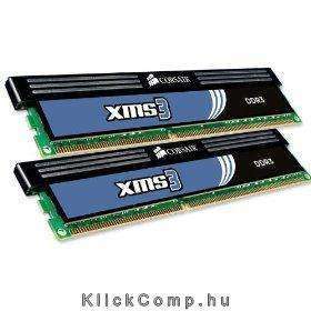 4GB DDR3 Memória Kit 2x2GB 1600MHz CORSAIR fotó, illusztráció : CMX4GX3M2A1600C9
