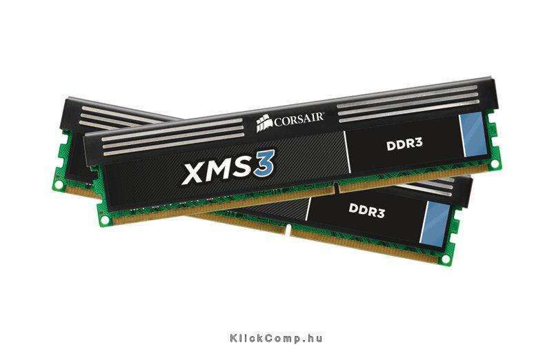 8GB DDR3 Memória 1600MHz Kit 2x4GB CORSAIR fotó, illusztráció : CMX8GX3M2A1600C9