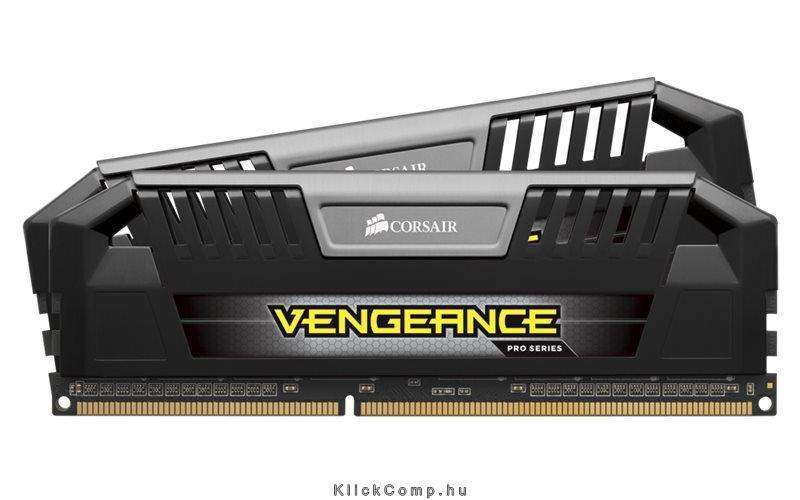 16GB DDR3 Memória 1866Mhz Kit 2x8GB CORSAIR Vengeance Pro Silver memória fotó, illusztráció : CMY16GX3M2A1866C9