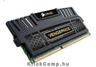 8 GB DDR3 Memória 1600MHz CORSAIR Vengeance Heatspreader fotó, illusztráció : CMZ8GX3M1A1600C9