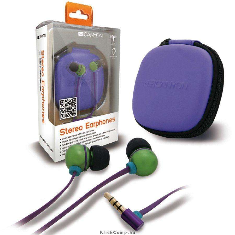 fülhallgató CANYON fotó, illusztráció : CNA-SEP04G