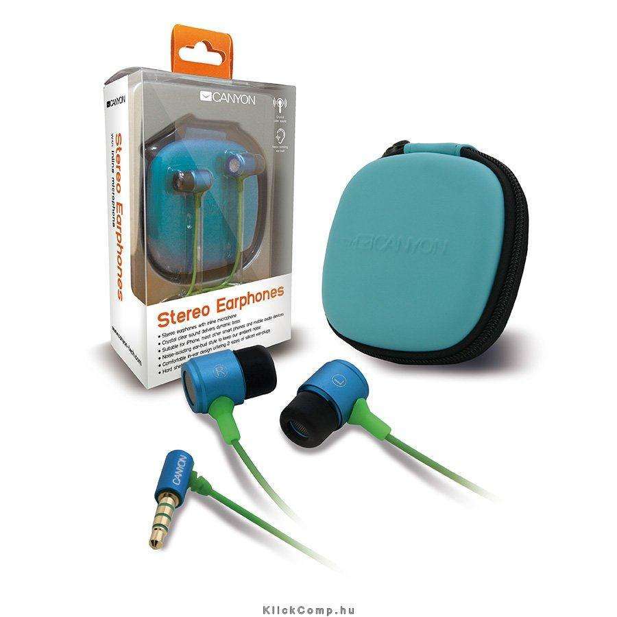 Fülhallgató CANYON fotó, illusztráció : CNA-SEP06BL