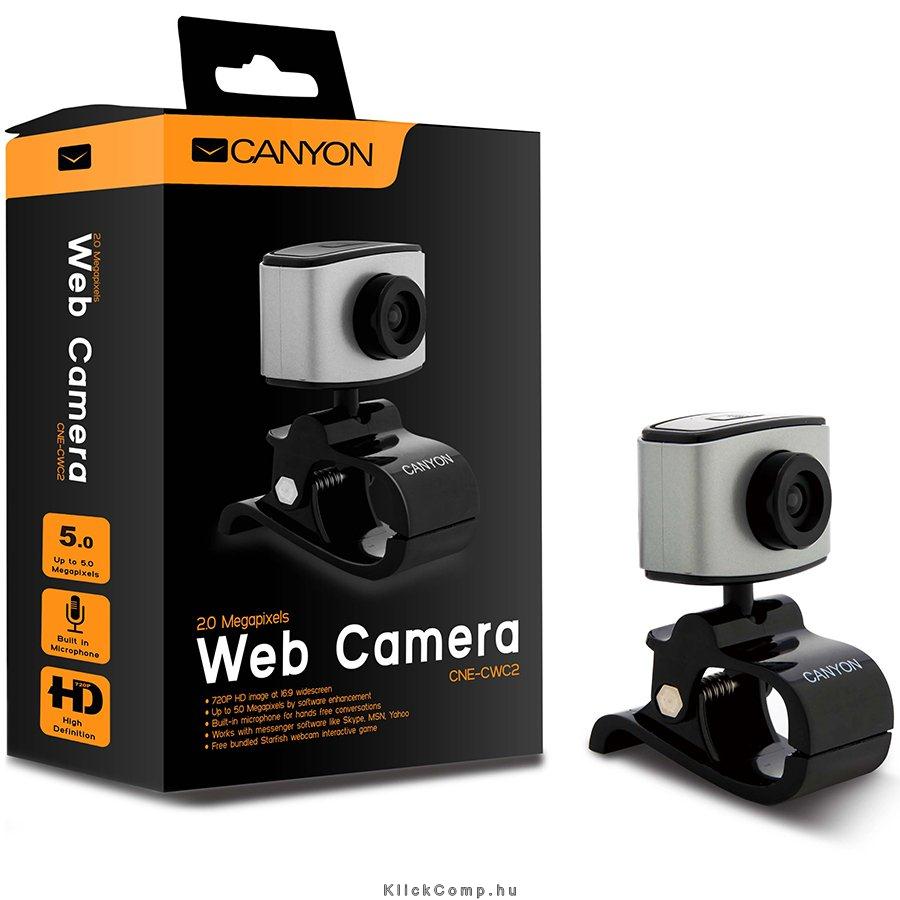 720P HD webcam with USB2.0. connector, 360° rotary view scope, 2.0Mega pixels fotó, illusztráció : CNE-CWC2