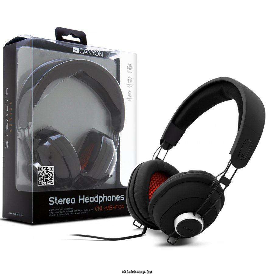 Hangfal, fejhallgató, hangkártya fülhallgató CANYON fotó, illusztráció : CNL-MBHP04