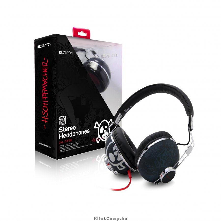 Fülhallgató CANYON fotó, illusztráció : CNL-THP02