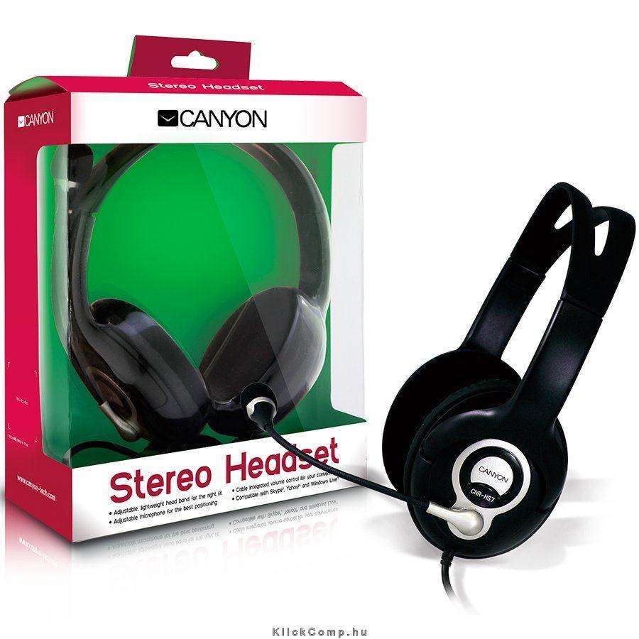 headset Canyon fotó, illusztráció : CNR-HS07N