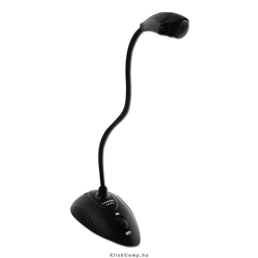 mikrofon CANYON fotó, illusztráció : CNR-MIC02N