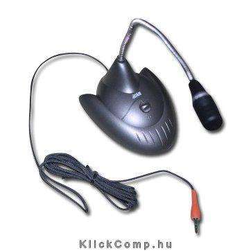 Mikrofon , Cable Black fotó, illusztráció : CNR-MIC4