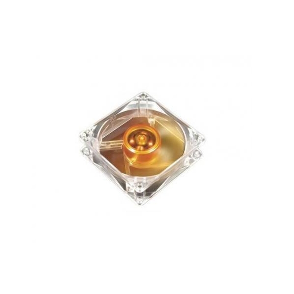 Ventilátor 8cm Akasa Ultra Quiet Amber Series fotó, illusztráció : COAK010