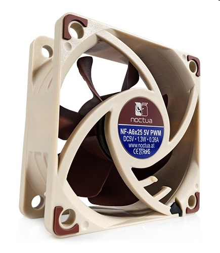 Ventilátor 6cm Noctua NF-A6x25-PWM 5V fotó, illusztráció : CONT004