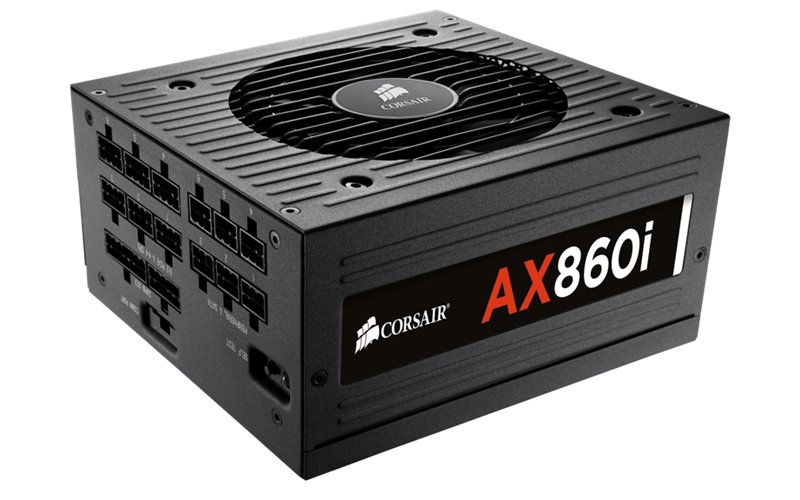 Tápegység 860W DIGITAL FULL Moduláris tápegység 80+ Platinum CORSAIR AXi fotó, illusztráció : CP-9020037-EU