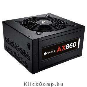 Tápegység 860W FULL Moduláris tápegység 80+ Platinum CORSAIR AX fotó, illusztráció : CP-9020044-EU