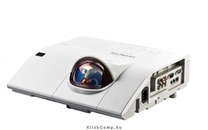 Super ShortThrow XGA projektor LCD; 2500 AL; 2000:1; 1,35x, D-SUB, USB 3év lámp fotó, illusztráció : CP-CX250