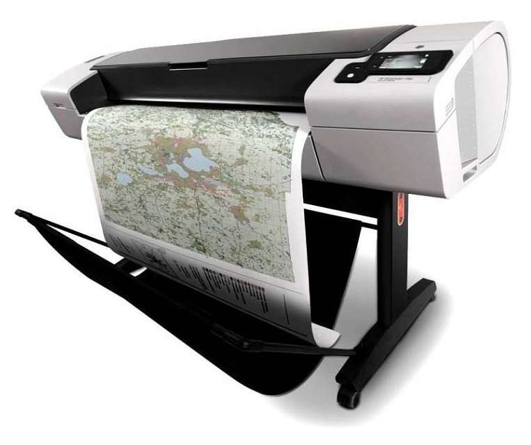 hp designjet T790 44  plotter fotó, illusztráció : CR649A