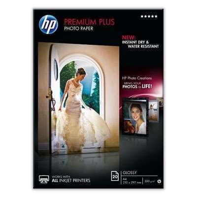 HP premium plus fényes A4 20lap fotópapír fotó, illusztráció : CR672A
