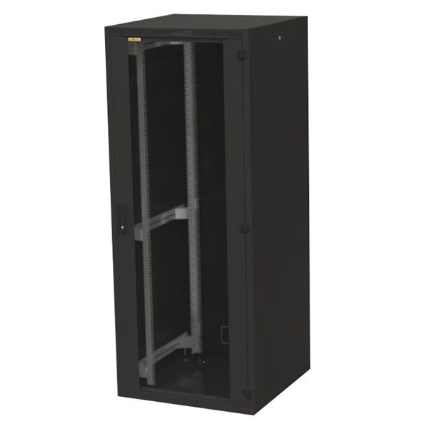 álló rack i7 19 , 27U, 800x1000 mm fekete fotó, illusztráció : CRI72780100H