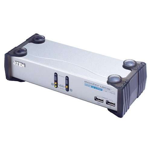 KVM switch 2PC USB DVI + kábel CS-1762A fotó, illusztráció : CS1762AATG